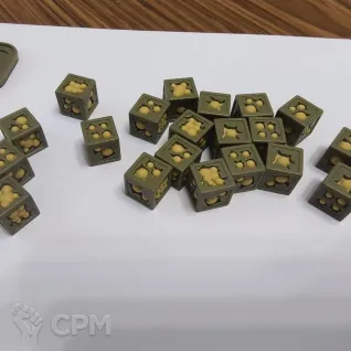 Описание картинки Death Guard Dice Set от Роман по цене 20 000руб | Свободный Рынок Миниатюр - СРМ