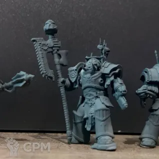 Описание картинки Терминаторы Хаоса / Chaos Terminators от Flameborn_Minis по цене 150руб | Свободный Рынок Миниатюр - СРМ