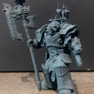 Описание картинки Терминаторы Хаоса / Chaos Terminators от Flameborn_Minis по цене 180руб | Свободный Рынок Миниатюр - СРМ