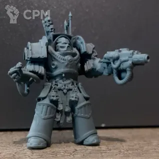 Описание картинки Терминаторы Хаоса / Chaos Terminators от Flameborn_Minis по цене 180руб | Свободный Рынок Миниатюр - СРМ
