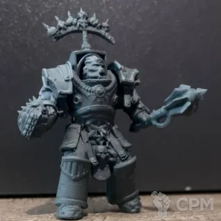 Описание картинки Терминаторы Хаоса / Chaos Terminators от Flameborn_Minis по цене 180руб | Свободный Рынок Миниатюр - СРМ