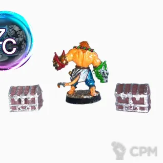 Описание картинки Миниатюра для нри,Монах, Леонин от ZanozaCraft по цене 300руб | Свободный Рынок Миниатюр - СРМ