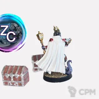 Описание картинки Миниатюра для нри, Жрец, Драконорождённый от ZanozaCraft по цене 300руб | Свободный Рынок Миниатюр - СРМ