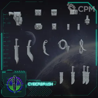 Описание картинки Tactical Equipments от WebWay 3D по цене 100руб | Свободный Рынок Миниатюр - СРМ