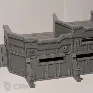Описание картинки Укрепления Hybrid bunker от 3d_Bear по цене 1 200руб | Свободный Рынок Миниатюр - СРМ