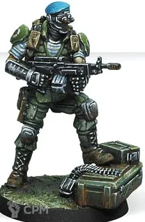 Описание картинки Ariadna Kazak Spetsnaz (HMG) от Grag18 по цене 300руб | Свободный Рынок Миниатюр - СРМ