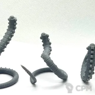Описание картинки Canoptek Wraiths 3шт от VtorushinAdditiveTec по цене 950руб | Свободный Рынок Миниатюр - СРМ