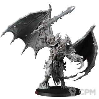 Описание картинки Daemon Prince of Chaos от MrMetalHorror по цене 1 000руб | Свободный Рынок Миниатюр - СРМ