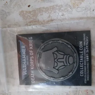 Описание картинки Death Korps of Krieg collectible coin от kvyatkovskiy-1995 по цене 1 599руб | Свободный Рынок Миниатюр - СРМ