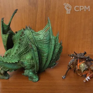 Описание картинки Megaboss on Maw-krusha / Gordrakk Fist of Gork Games Workshop, Age of Sigmar от Сергей Владимирович по цене 10 000руб | Свободный Рынок Миниатюр - СРМ