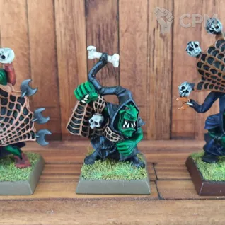 Описание картинки Warhammer fantasy battles. Night goblins (ночные гоблины). Покрашены. от Сергей Владимирович по цене 6 000руб | Свободный Рынок Миниатюр - СРМ