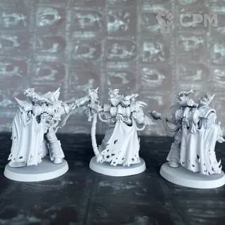 Описание картинки Deathshroud Terminators от uNick по цене 950руб | Свободный Рынок Миниатюр - СРМ