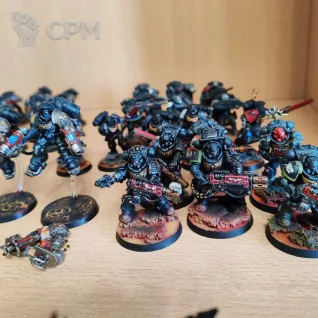 Описание картинки Армия deathwatch, распил от Atikim по цене 124 335руб | Свободный Рынок Миниатюр - СРМ