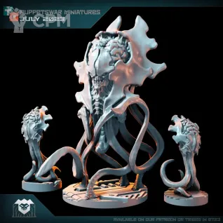 Описание картинки Neurotyrant от MrMetalHorror по цене 800руб | Свободный Рынок Миниатюр - СРМ