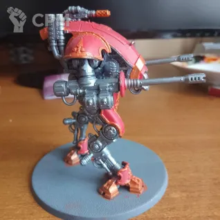 Описание картинки Armiger Helverins от Nightmareeyes по цене 3 000руб | Свободный Рынок Миниатюр - СРМ