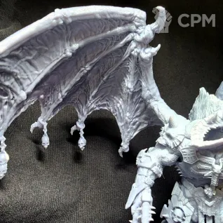 Описание картинки Bloodthirster от 3Д-Печка по цене 2 500руб | Свободный Рынок Миниатюр - СРМ