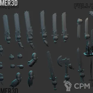 Описание картинки Space Wolvs Assault Intercessor Squad -10 Штук от MrMetalHorror по цене 1 000руб | Свободный Рынок Миниатюр - СРМ