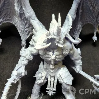 Описание картинки Bloodthirster от 3Д-Печка по цене 2 500руб | Свободный Рынок Миниатюр - СРМ