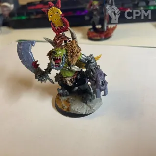 Описание картинки Warboss / HuntaBoss от Drygplova по цене 600руб | Свободный Рынок Миниатюр - СРМ