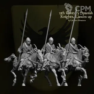 Описание картинки 11th Century Spanish Knights Lances Up (8 шт) от NITAI по цене 2 000руб | Свободный Рынок Миниатюр - СРМ