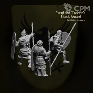 Описание картинки 11th&amp;12th Century Spanish - Yusef Ibn Tashfin's Black Guard (12 шт) от NITAI по цене 1 500руб | Свободный Рынок Миниатюр - СРМ