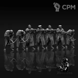Описание картинки 11-13в Teutonic Crossbowmen (8 шт) от NITAI по цене 800руб | Свободный Рынок Миниатюр - СРМ