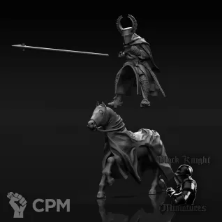 Описание картинки 11-13в Teutonic Mounted Knights (10 шт) от NITAI по цене 2 500руб | Свободный Рынок Миниатюр - СРМ