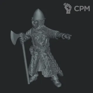 Описание картинки 13th Century Norman Leader от NITAI по цене 100руб | Свободный Рынок Миниатюр - СРМ