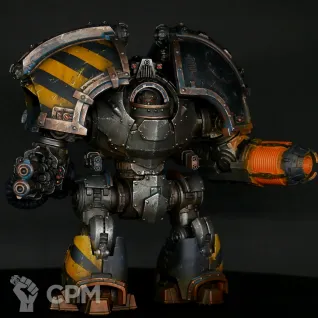 Описание картинки Saturnine Dreadnought от VtorushinAdditiveTec по цене 2 000руб | Свободный Рынок Миниатюр - СРМ