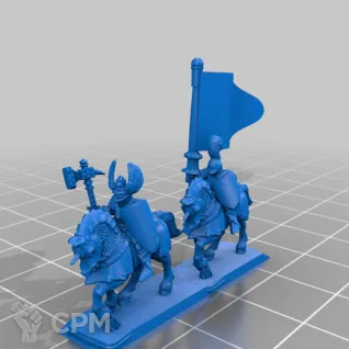 Описание картинки Caballeria Pesada Warmaster (1 плашка) от NITAI по цене 85руб | Свободный Рынок Миниатюр - СРМ