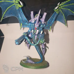 Описание картинки Winged hive tyrant от Boldrik по цене 6 000руб | Свободный Рынок Миниатюр - СРМ