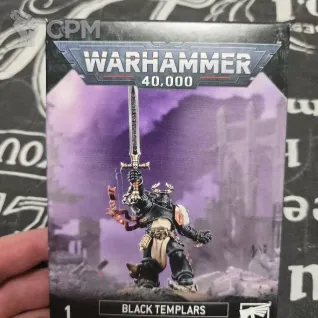 Описание картинки BLACK TEMPLARS: EMPEROR'S CHAMPION от iskander260886 по цене 3 991руб | Свободный Рынок Миниатюр - СРМ
