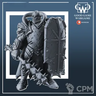 Описание картинки Warкior от Manufactorum76 по цене 1 600руб | Свободный Рынок Миниатюр - СРМ