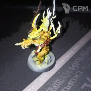Описание картинки Poxbringer, Herald of Nurgle ориг от DeeXy по цене 1 000руб | Свободный Рынок Миниатюр - СРМ