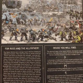 Описание картинки codex suplplement space wolves от Boldrik по цене 2 000руб | Свободный Рынок Миниатюр - СРМ