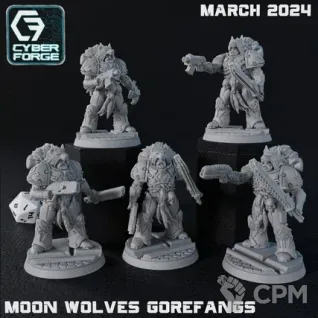 Описание картинки Space Wolves Intercessor Squad - 10 Штук от MrMetalHorror по цене 1 000руб | Свободный Рынок Миниатюр - СРМ
