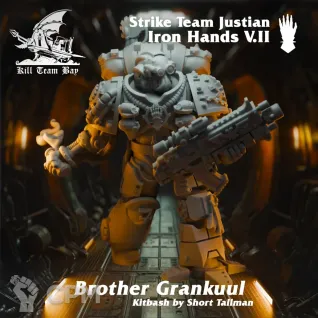 Описание картинки Iron Hands Kill Team от MrMetalHorror по цене 800руб | Свободный Рынок Миниатюр - СРМ