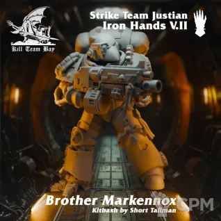 Описание картинки Iron Hands Kill Team от MrMetalHorror по цене 800руб | Свободный Рынок Миниатюр - СРМ