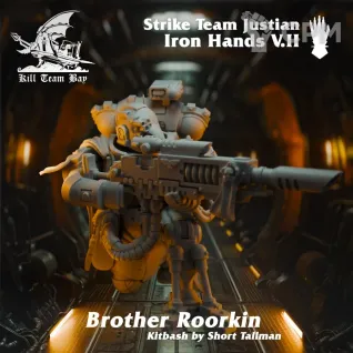 Описание картинки Iron Hands Kill Team от MrMetalHorror по цене 800руб | Свободный Рынок Миниатюр - СРМ