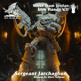 Описание картинки Iron Hands Kill Team от MrMetalHorror по цене 800руб | Свободный Рынок Миниатюр - СРМ