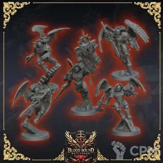 Описание картинки Sanguinary Guard - 6 Штук от MrMetalHorror по цене 800руб | Свободный Рынок Миниатюр - СРМ