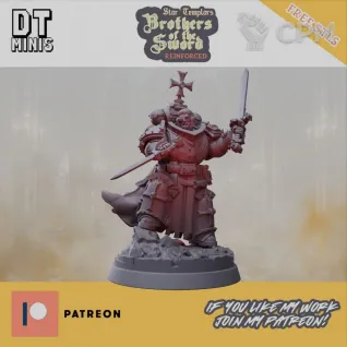 Описание картинки Black Templars Capitan от MrMetalHorror по цене 350руб | Свободный Рынок Миниатюр - СРМ