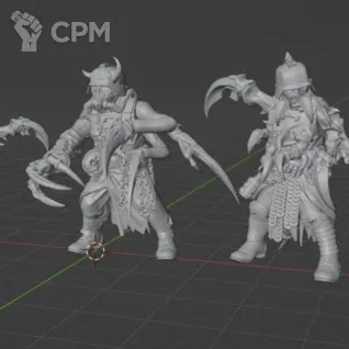 Описание картинки 5 Poxwalkers от MrMetalHorror по цене 700руб | Свободный Рынок Миниатюр - СРМ