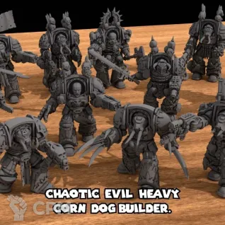 Описание картинки World Eaters Terminators - Цена за штуку от MrMetalHorror по цене 230руб | Свободный Рынок Миниатюр - СРМ