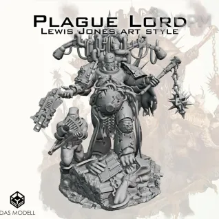 Описание картинки Death guard от MrMetalHorror по цене 500руб | Свободный Рынок Миниатюр - СРМ