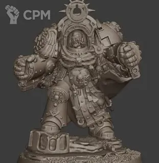 Описание картинки Marneus Calgar NEW от VtorushinAdditiveTec по цене 350руб | Свободный Рынок Миниатюр - СРМ