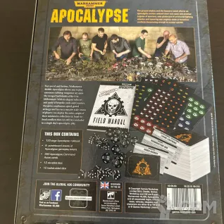 Описание картинки Apocalypse: The Mass-Battle System от Bago0oR по цене 5 000руб | Свободный Рынок Миниатюр - СРМ