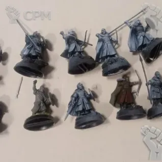 Описание картинки Rohan Warriors от Xero по цене 1 400руб | Свободный Рынок Миниатюр - СРМ