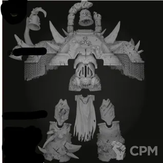 Описание картинки Chaos nurgle upgrade от Destr по цене 2 500руб | Свободный Рынок Миниатюр - СРМ