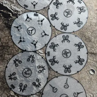 Описание картинки Точки / Objective markers для AoS General’s Handbook 2025-26 от Immi по цене 800руб | Свободный Рынок Миниатюр - СРМ